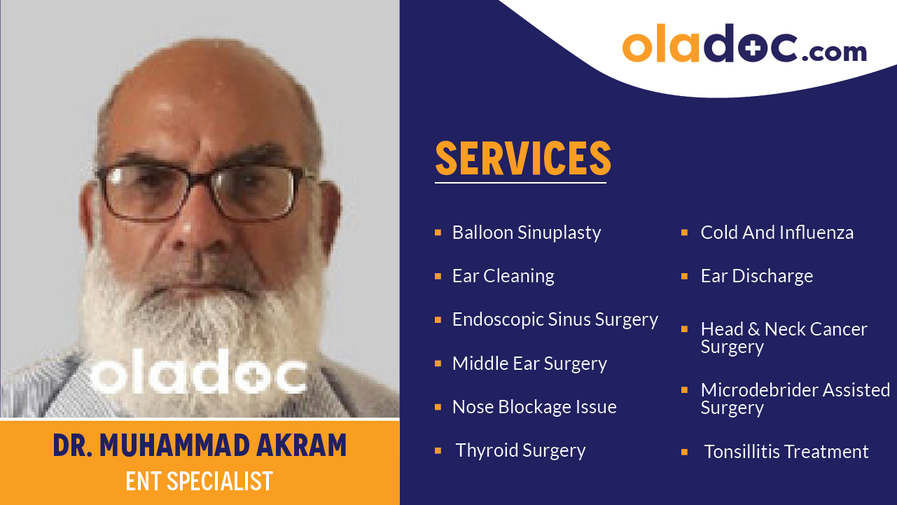 Services provided by Dr.Muhammad Akram